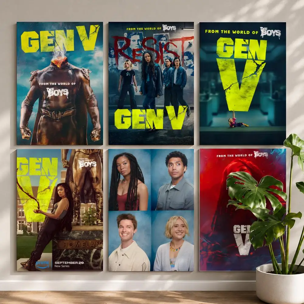 Фото Постер TV G-Gen VS HD, самоклеящийся, водонепроницаемый, настенный декор, идеально подходит для дома, офиса, общежития, спальни, отличный подарок №1