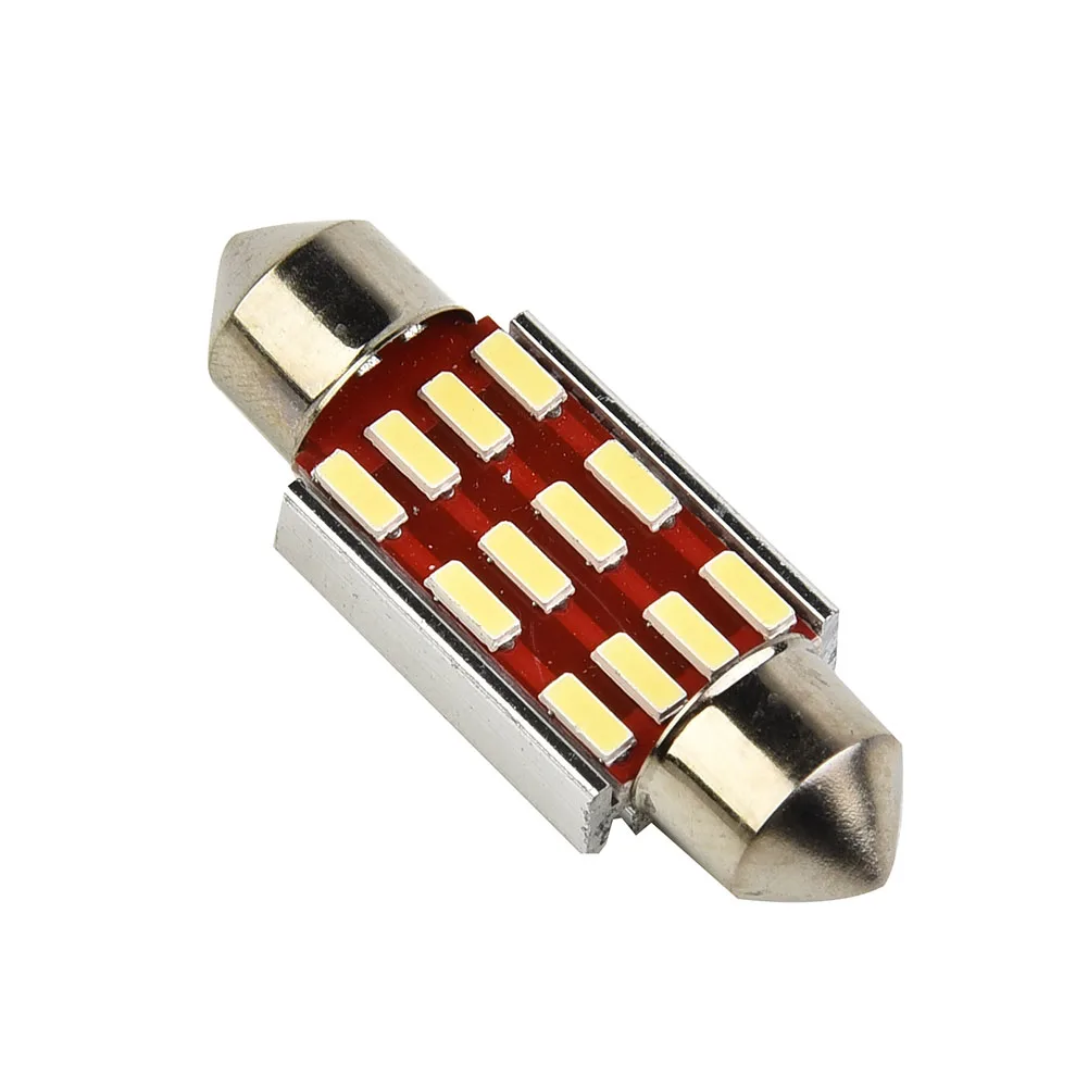 1 шт., автомобильная лампа для чтения внутреннего интерьера, лампа для чтения внутреннего интерьера автомобиля, лампа для чтения внутреннего интерьера автомобиля, 4014, SMD, 24 светодиода, 12 В