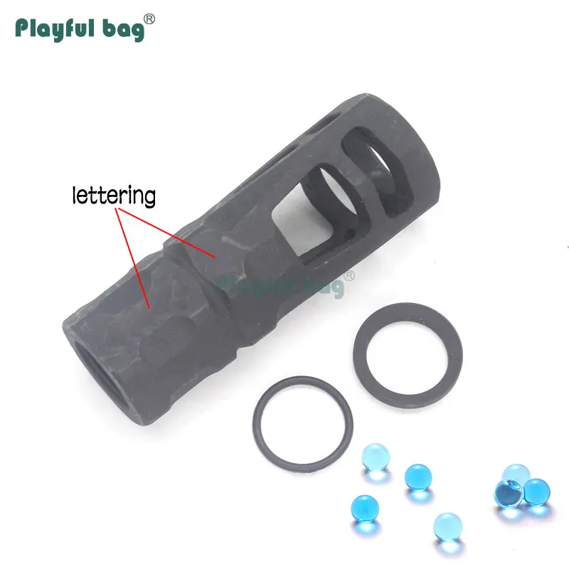 

Outdoor CS Game Replica Toy tube CS Cosplay accessories Gel ball blaster 14MM CCW Toy parts AQA80