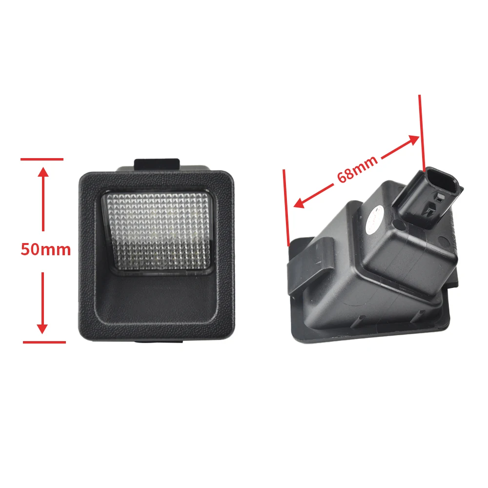 Лампа для Nissan Titan A61 2016-2019 Frontier(D41) 2022- 26510-EZ00A с номерным знаком цвет белый без ошибок