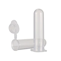 200pcsbag 7ml clear micro plastic test tube centrifuge vial snap cap container for laboratory sample specimen storage
