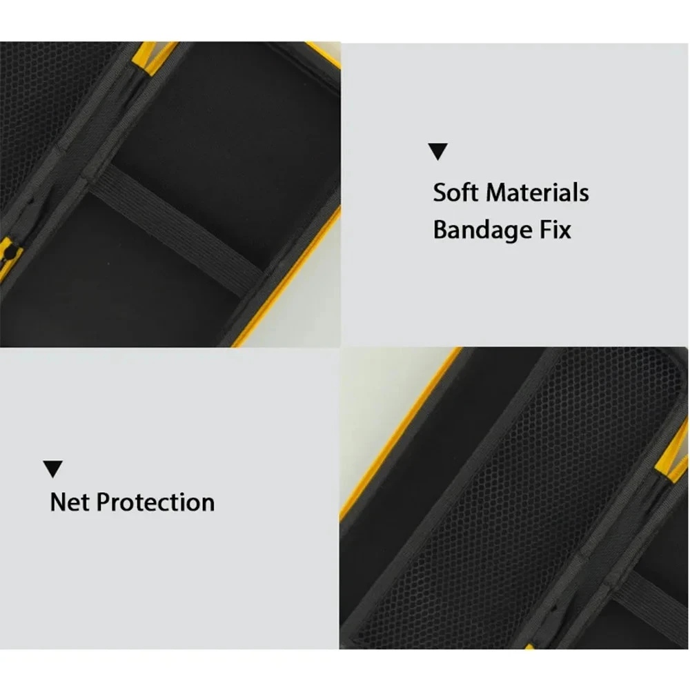 Большая черная сумка для портативной игровой консоли Retroid Pocket 4/4Pro прочный чехол