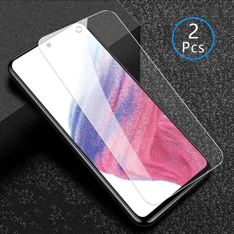 

Case For Samsung Galaxy A23 A33 A53 A73 5g Cover Tempered Glass On A 23 33 53 73 23a 33a 53a 73a Phone Coque Samsun Samsunga53