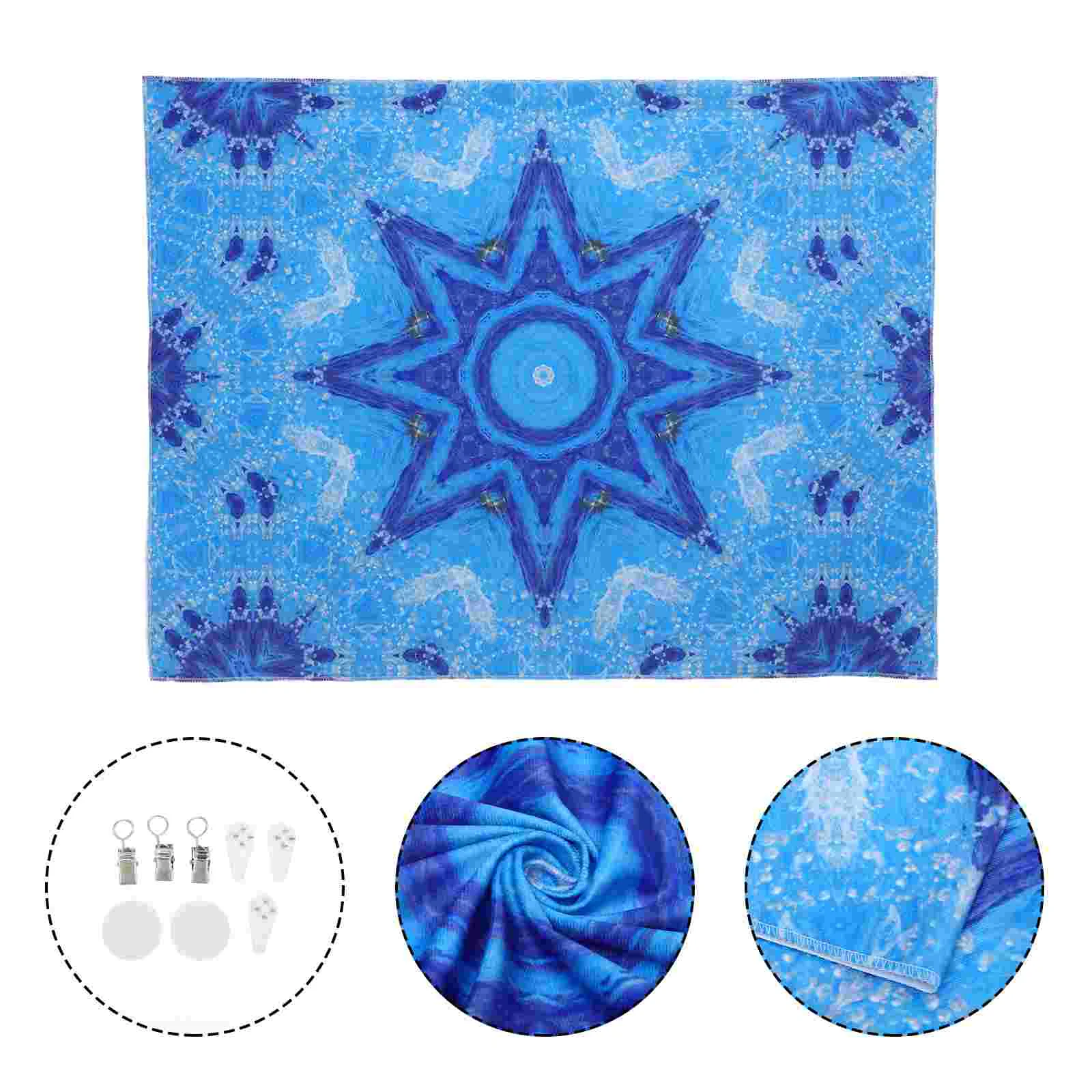 

Tapestry Wall Hanging Bohemian Mandala Fabric Backdrop Background Beach Blanket Decorative Cloth Decor Aesthetic Room decor