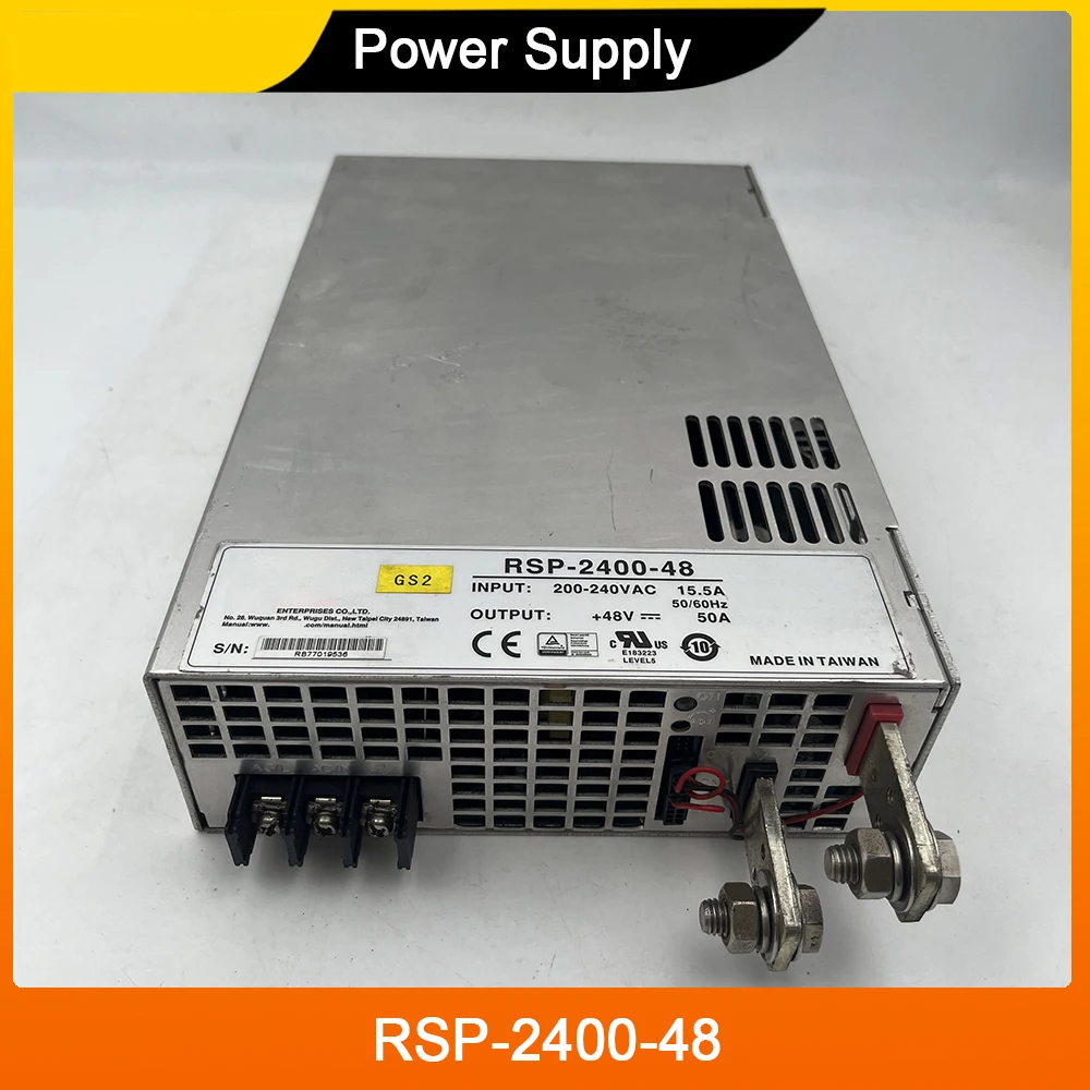 

RSP-2400-48 For MW 50A 48V Switching Power Supply Adjustable Voltage High Quality Fully Tested