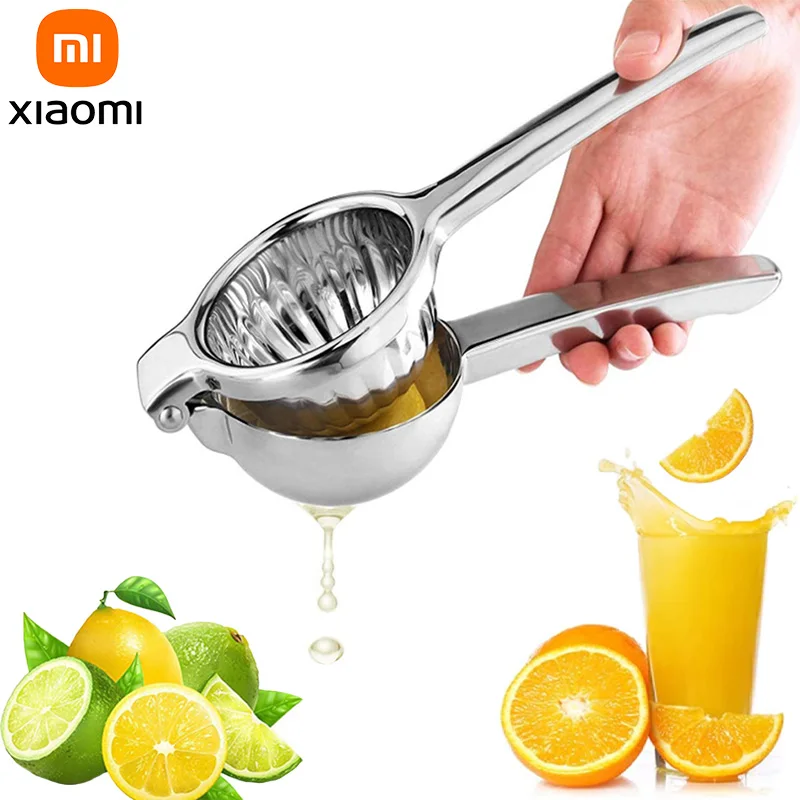 

Xiaomi Manual Juicer Thickened 304 Stainless Steel Fruits Lemon Squeezer Kitchen Gadgets Juicer Machine Kitchen Accessories