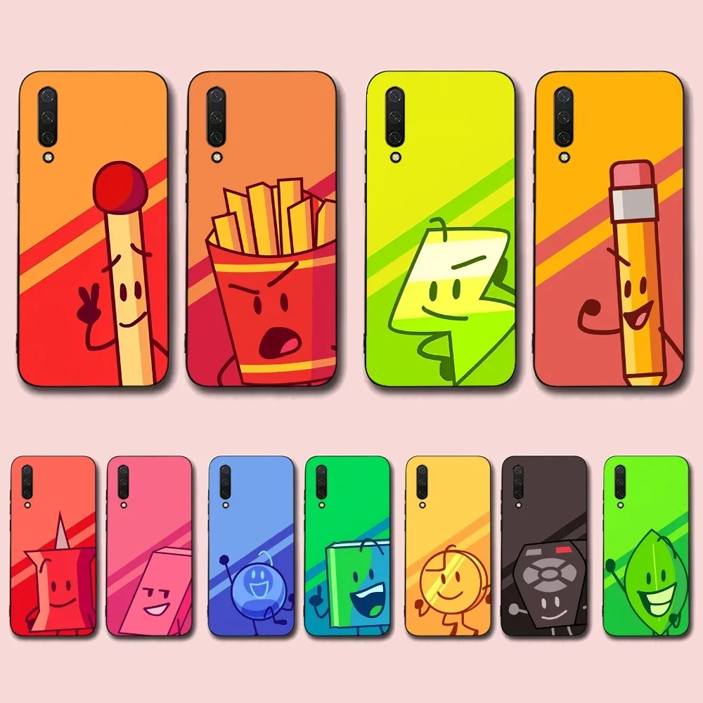 Bfdi Battle For Dream Island Phone Case Xiaomi Mi 5X 8 9 10 11 12 Lite Pro 10T PocoX3pro PocoM3 Note