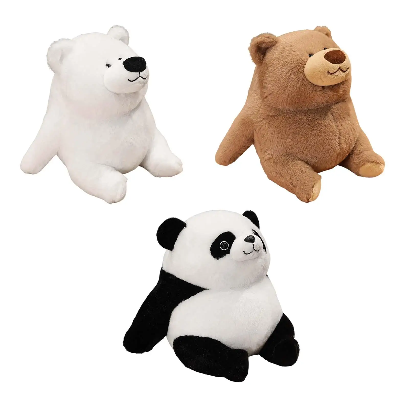 

Смешные мягкие набивные фигурки, игрушки, Huggable, набивные подушки, животные, плюшевые игрушки, плюшевый медведь, игрушка на день рождения, Рож...