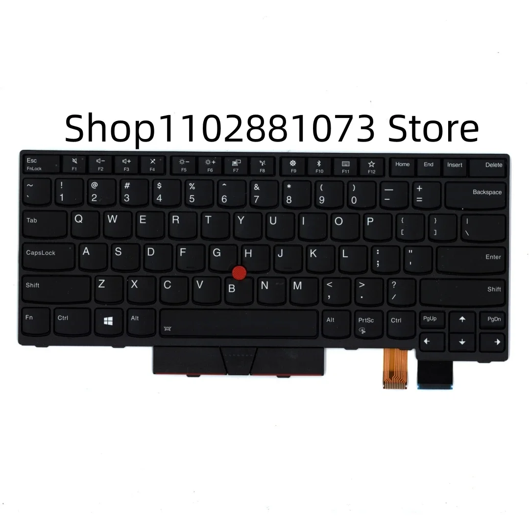 Новая оригинальная клавиатура с подсветкой для ноутбука Lenovo ThinkPad T470 T480 A475 A485 01AX487