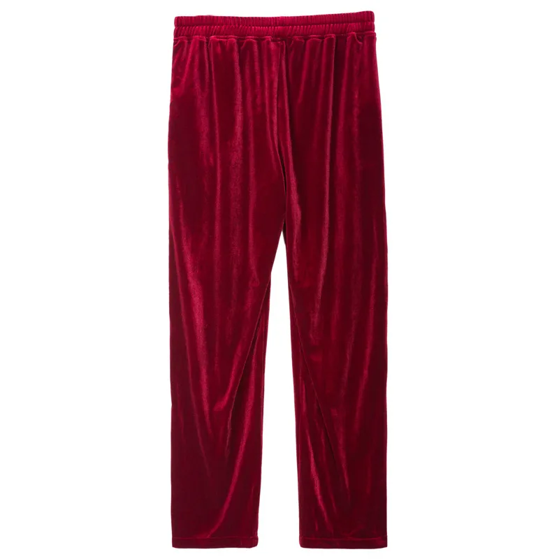 Velvet Lounge Pajamas for Men Pyjama Homme Pijama Hombre Pajama Set Sleepwear Men Winter/Spring/Autumn