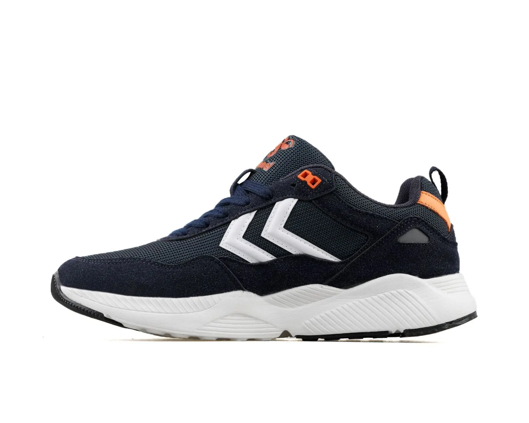 Hummel Original men's Sneakers Casual Sneakers Navy Blue Color Casual Running Casual Walking Shoes Hml Holo