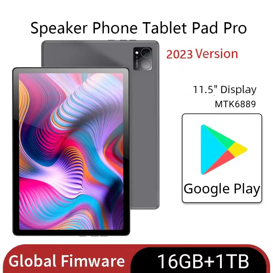 

2023 New Arrival 10.5 Inch Tablet Android 13 Google Play Dual 5G Network GPS Bluetooth WiFi Tablets 16GB RAM 512GB ROM