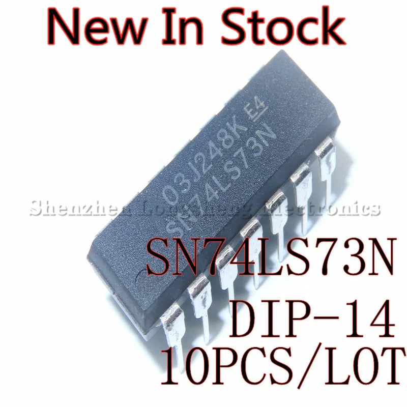 10 шт./лот Новый SN74LS73N 74LS73 HD74LS73P DIP-14 Logic-trigger в наличии | Электронные компоненты и