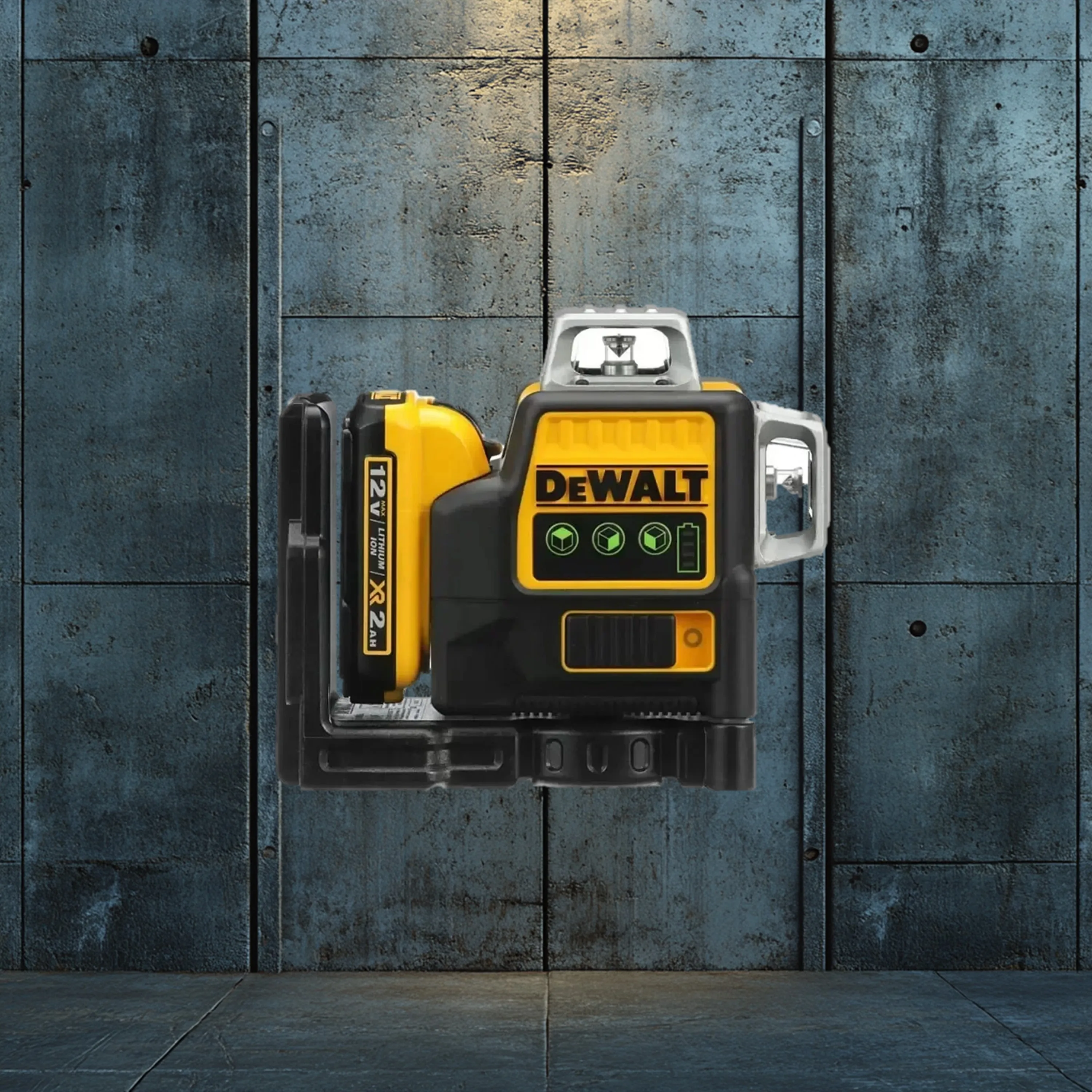 Фото Dewalt DW089LG 3 стороны * 360 градусов Вертикальная литиевая батарея 12 В 12 линий лазерный уровень Горизонтальный измеритель уровня зеленого света для улицы №1