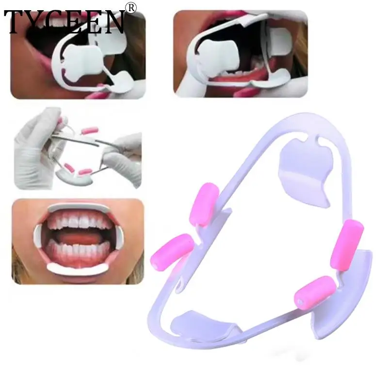 

3D ротовая открывалка для полости рта интраоральные щеки губы Ретрактор реквизит ортодонтический инструмент подходит для взрослых и детей 3D мундштук
