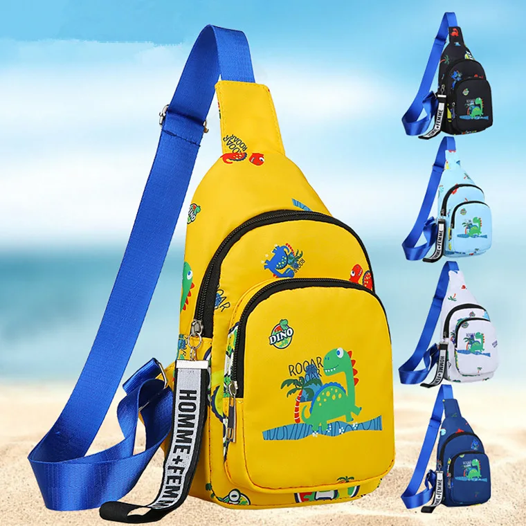 

Dinosaur Children Backpack Kids Toddler School Bags boys Kindergarten Preschool Bag Wallet Chest Bag Baby Belt Bag Waist Packs