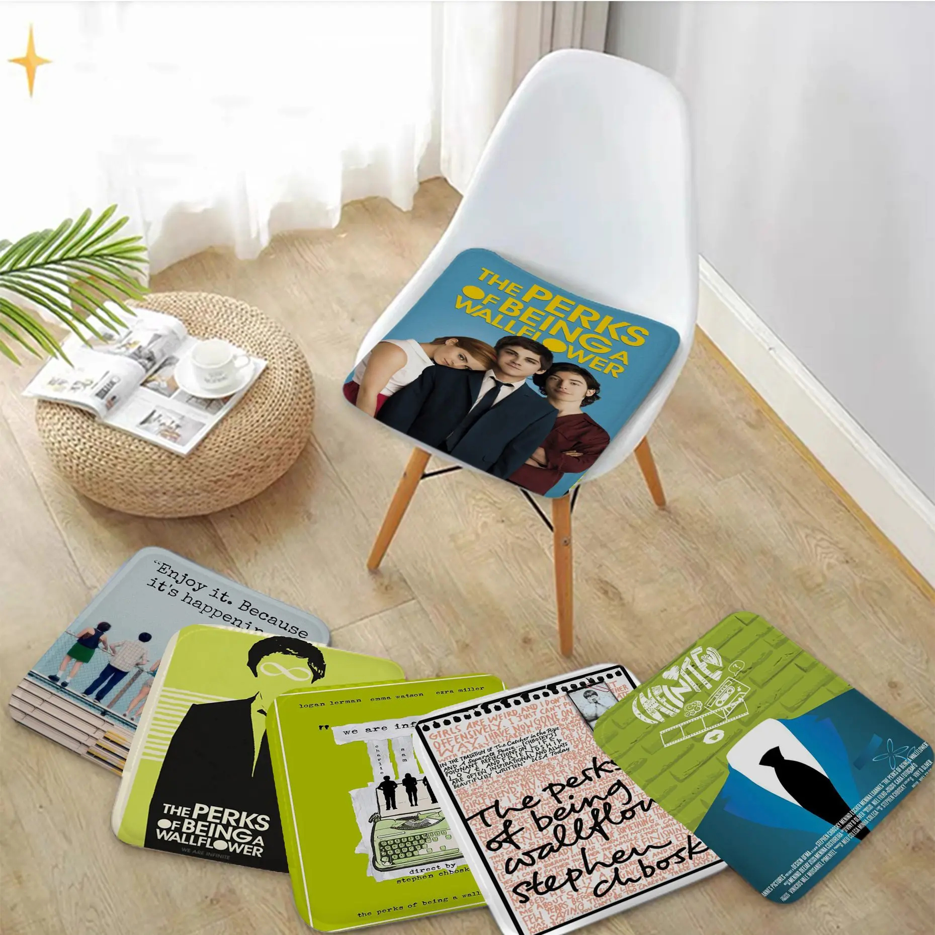 

Фильм «The Perks Of Be A Wallflower», Европейский коврик для дивана, обеденный стол, стулья, подушки унисекс, модные противоскользящие подушки