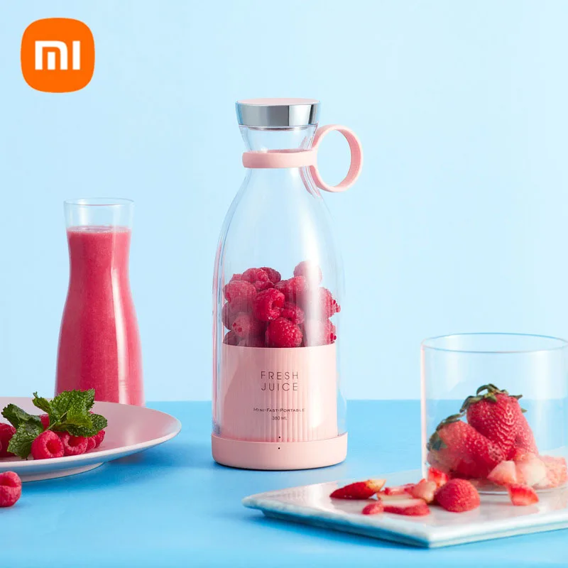 

Xiaomi 2022 Новая электрическая соковыжималка, Мини Портативный блендер, миксеры для фруктов, извлекатели фруктов, многофункциональная соковыж...