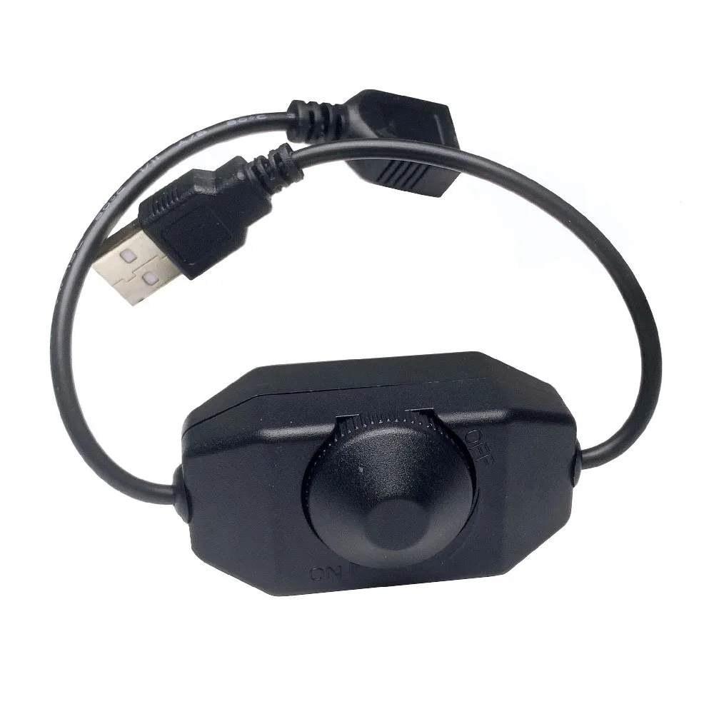 USB Ручка Диммер Переключатель Регулировка Яркости Разъем Контроллер