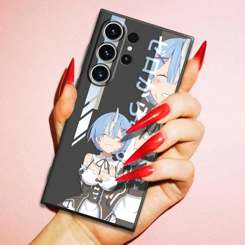 

For Samsung Galaxy S21 Plus S22 Ultra 5G S10 Plus S23 S20 S21 FE S10e S22Ultra Case Zero Two Darling In The FranXX Anime Japan