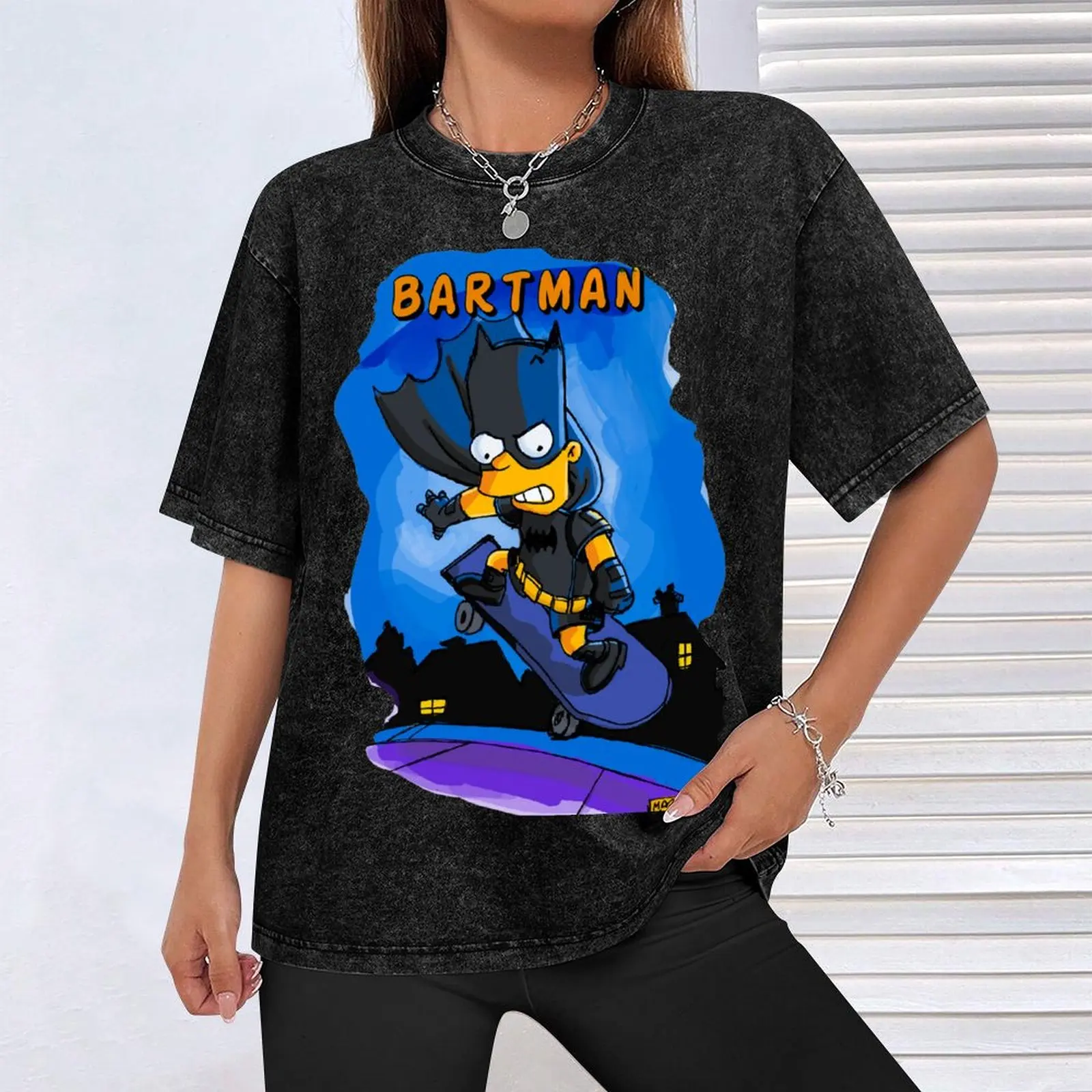 Барман Футболка Футболки оверсайз Одежда мужская одежда