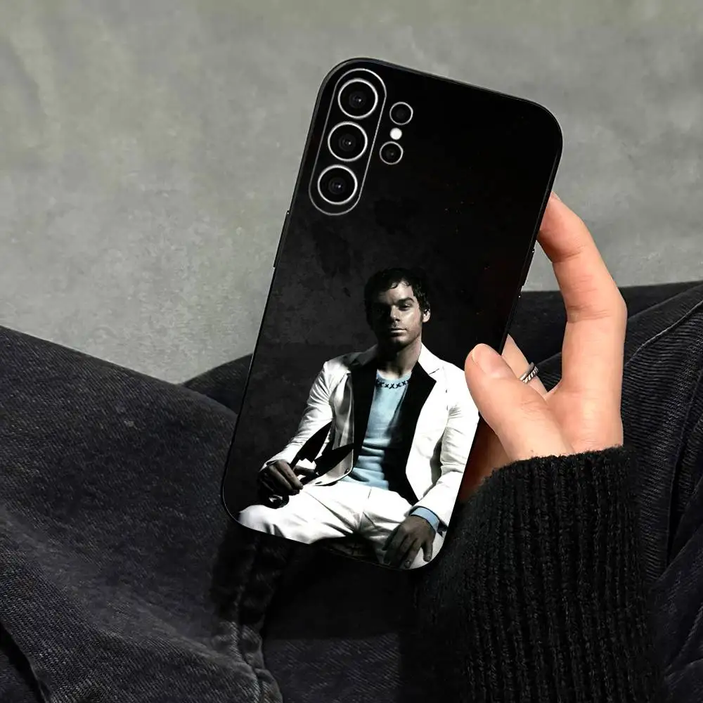 Чехол для телефона D-Dexter Morgan Michael C. Hall для Samsung S25, S24, S21, S22, S23, S30, Ultra, S20, Plus, FE, Note, 10, 9, 5G, черный (art.: 3920db94a45f3) - 3920db94a45f3