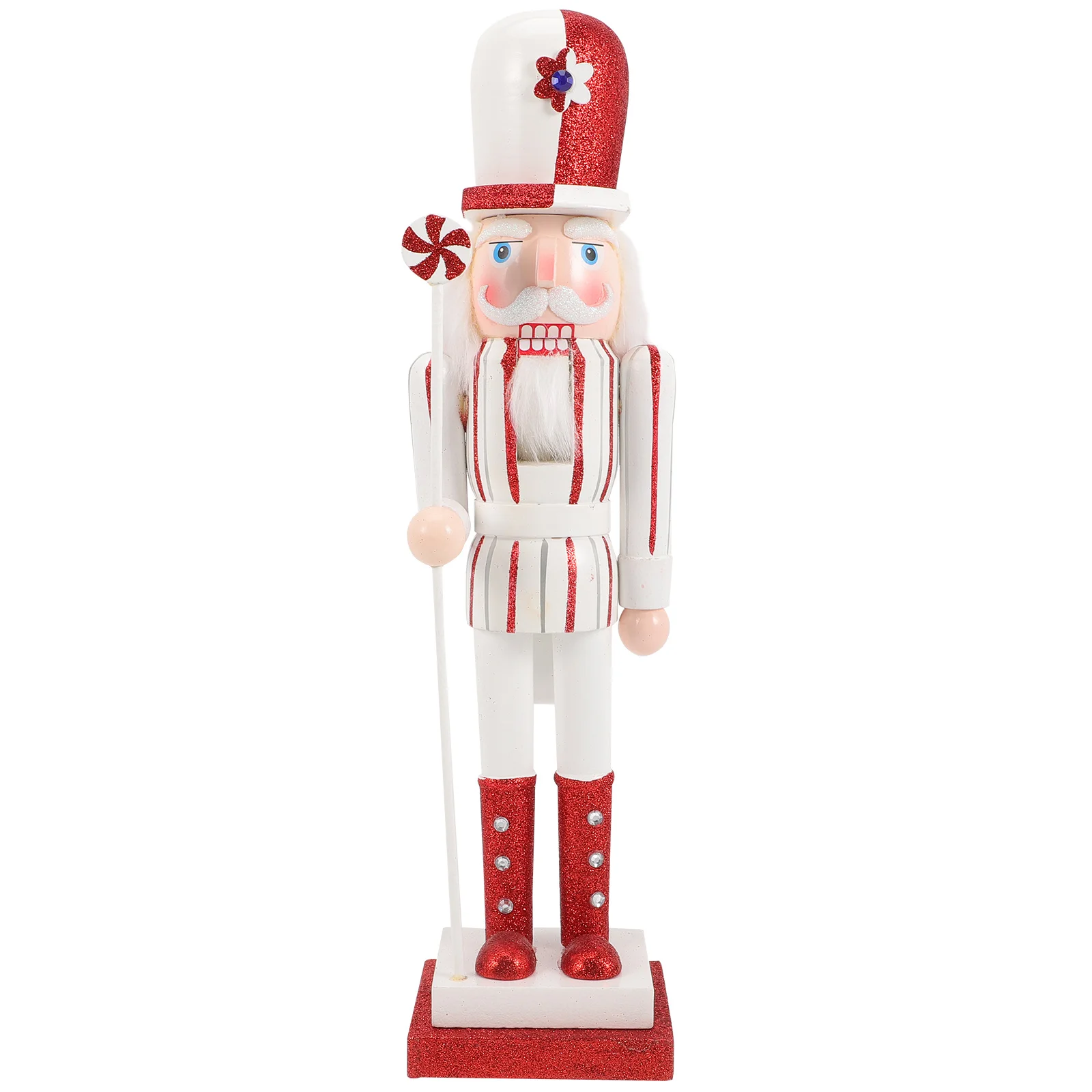 

Nutcracker Christmas Nutcrackersdecor Wood Wooden Desktop Party Figures Ornaments Craft Ornament Decoration Soldier Holiday