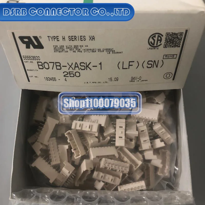 

50 шт./лот B07B-XASK-1 7P 2,5 мм ширина ножек 100% новый и оригинальный