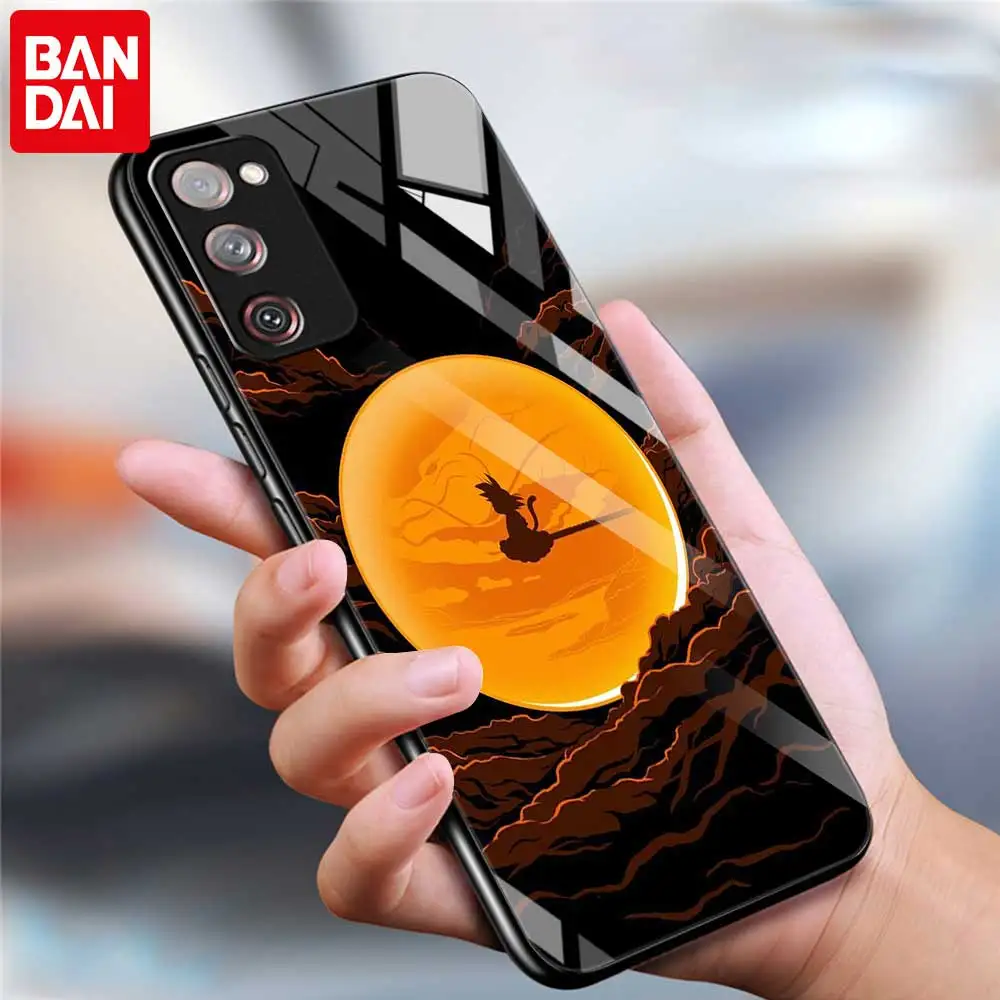 Чехол из закаленного стекла для Samsung Galaxy S20 S21 FE S22 Ultra 5G S10 Lite S9 Plus S10e A12 A52 чехол