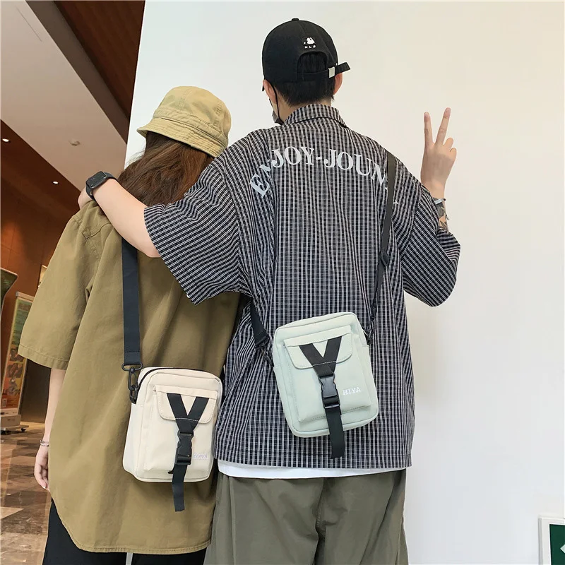 

2022 New Men's Crossbody Bag Small Sling Bag Nylon Man Sling Shoulder Bag for Male Casual Handbag Travel Phone Bags