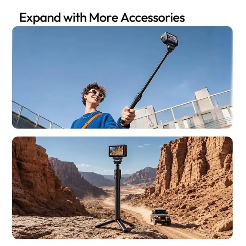 Крепление OA27 Quick Release Cold Shoe с винтом 14 дюйма для DJI Action 6Nano, магнитный адаптер для крепления на штатив 180° °   Регулировка наклона (art.: 3920db9b08231) - 3920db9b08231