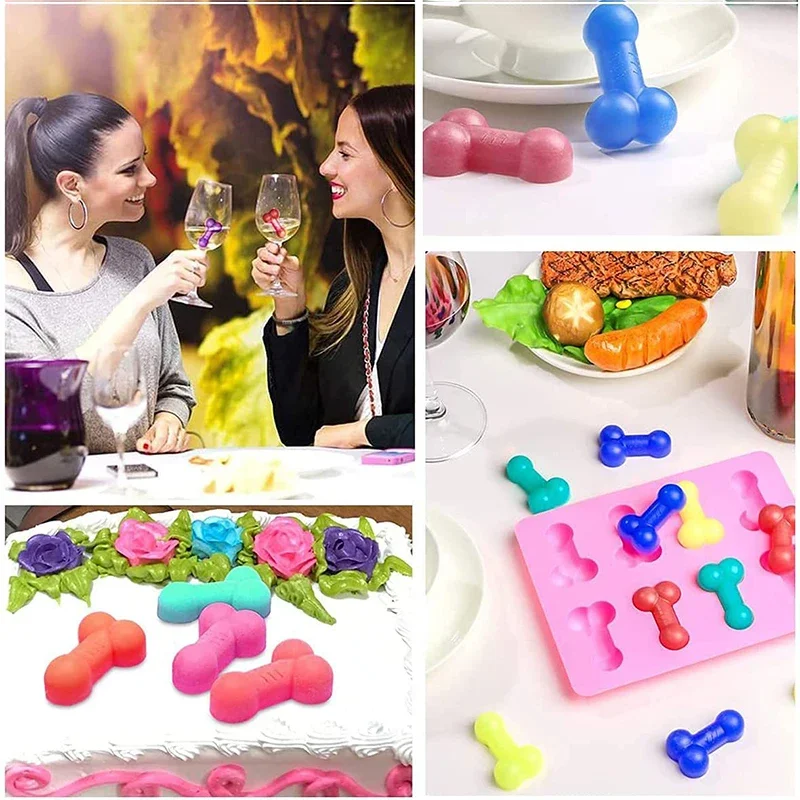 Сексуальная форма для пениса торта льда силиконовая инструменты рукоделия