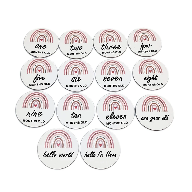 

Baby Milestone Set Baby Monthly Newborn Memorial Card Newborn Birth Month Meets Birthday Baby Children Photography Props