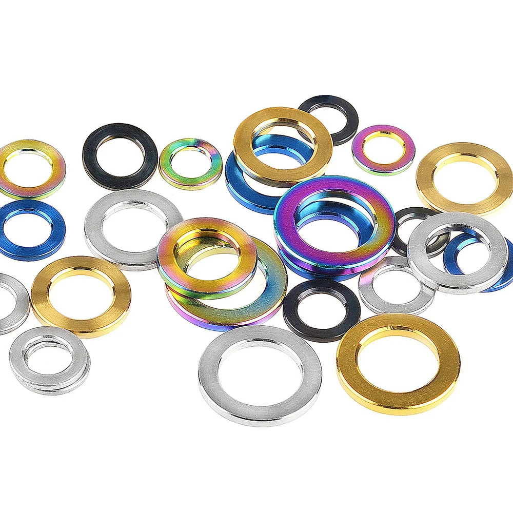 

Титановая плоская Омыватель M3 M4 M5 M6 M8 M10 для велосипеда мотоцикла автомобиля