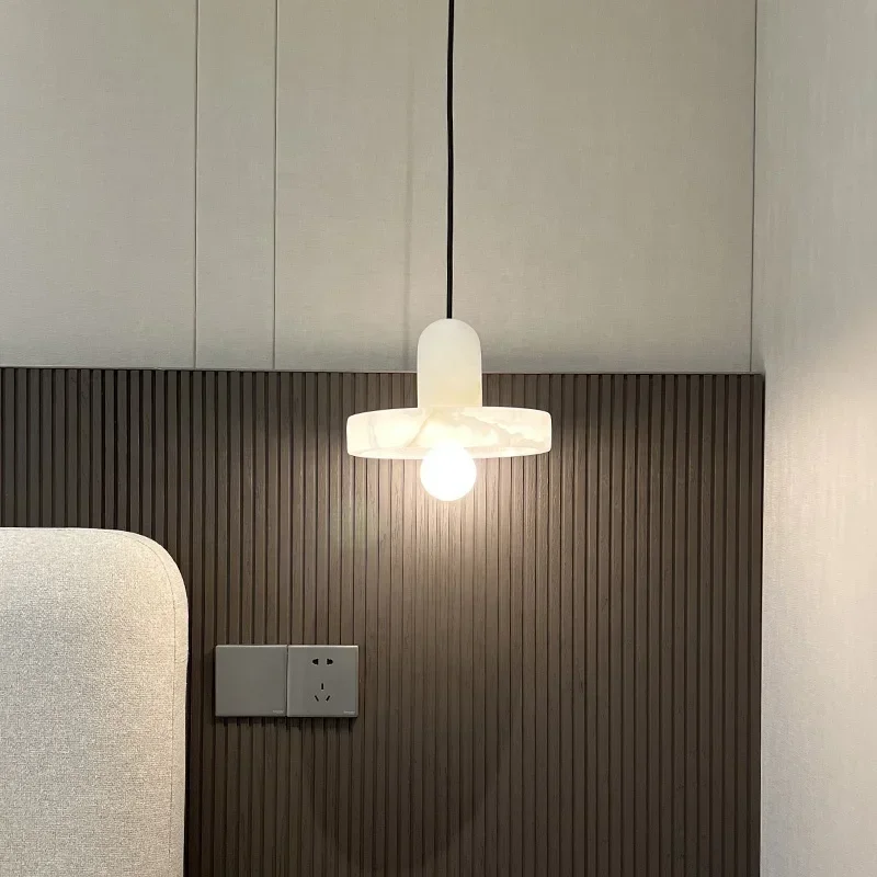 Мраморные подвесные лампы с креативным дизайном домашняя искусственная лампа