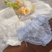sexy women underwear lace solid color low waist female briefs breathable