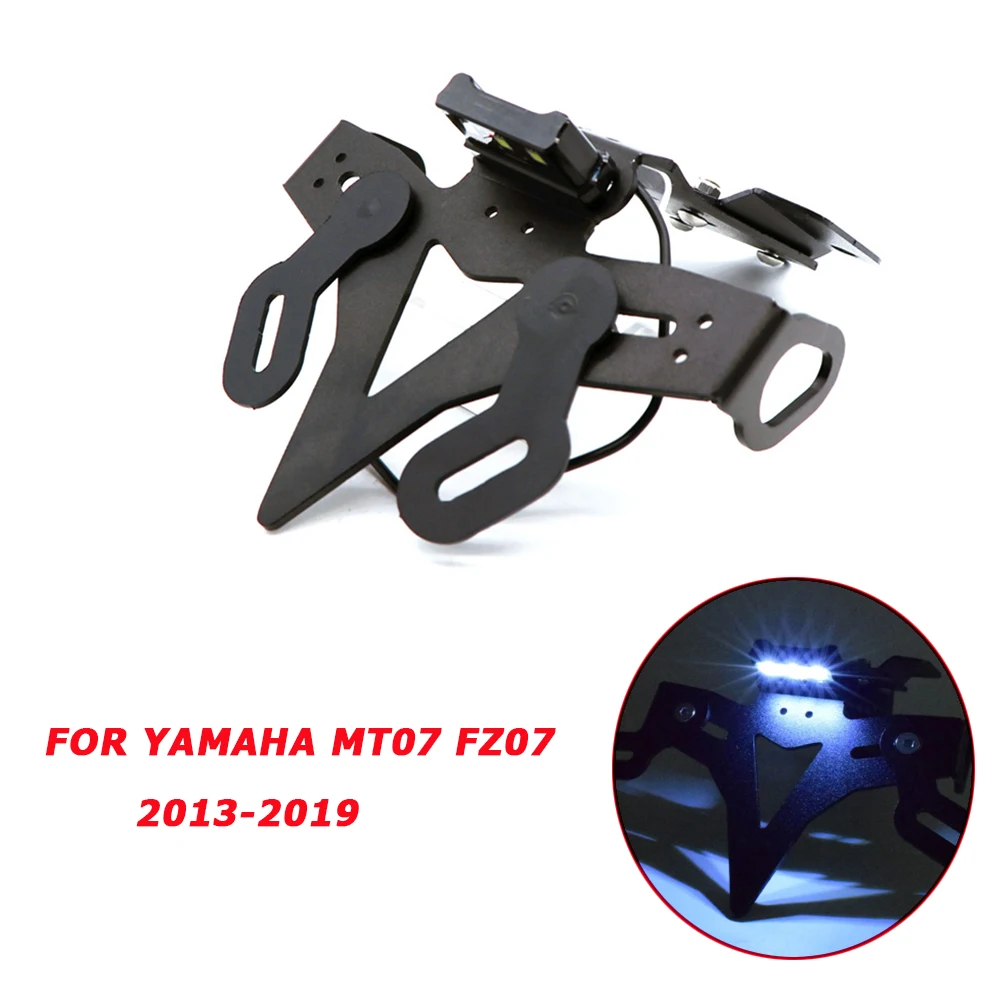 

Комплект кронштейнов для номерного знака Yamaha MT-07 MT07 FZ07 MT FZ 07 2013-2019