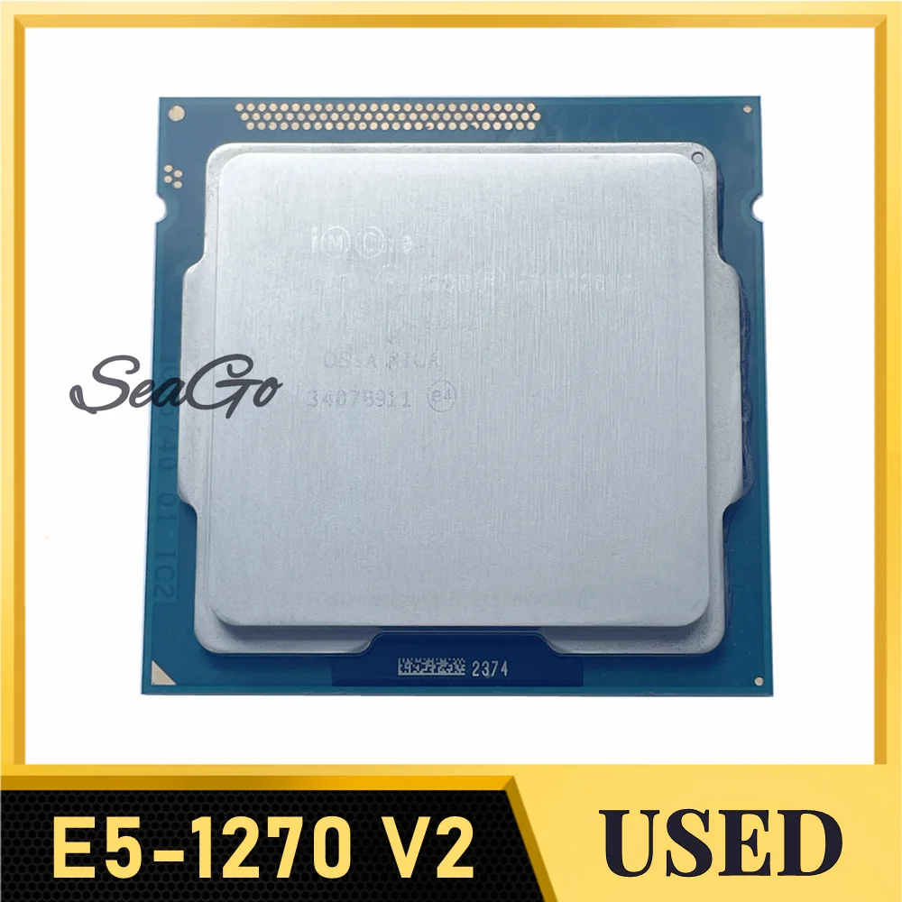 Xeon E3-1270 v2 E3 1270v2 1270 Четырехъядерный процессор 3 5 ГГц 8M 69 Вт LGA 1155