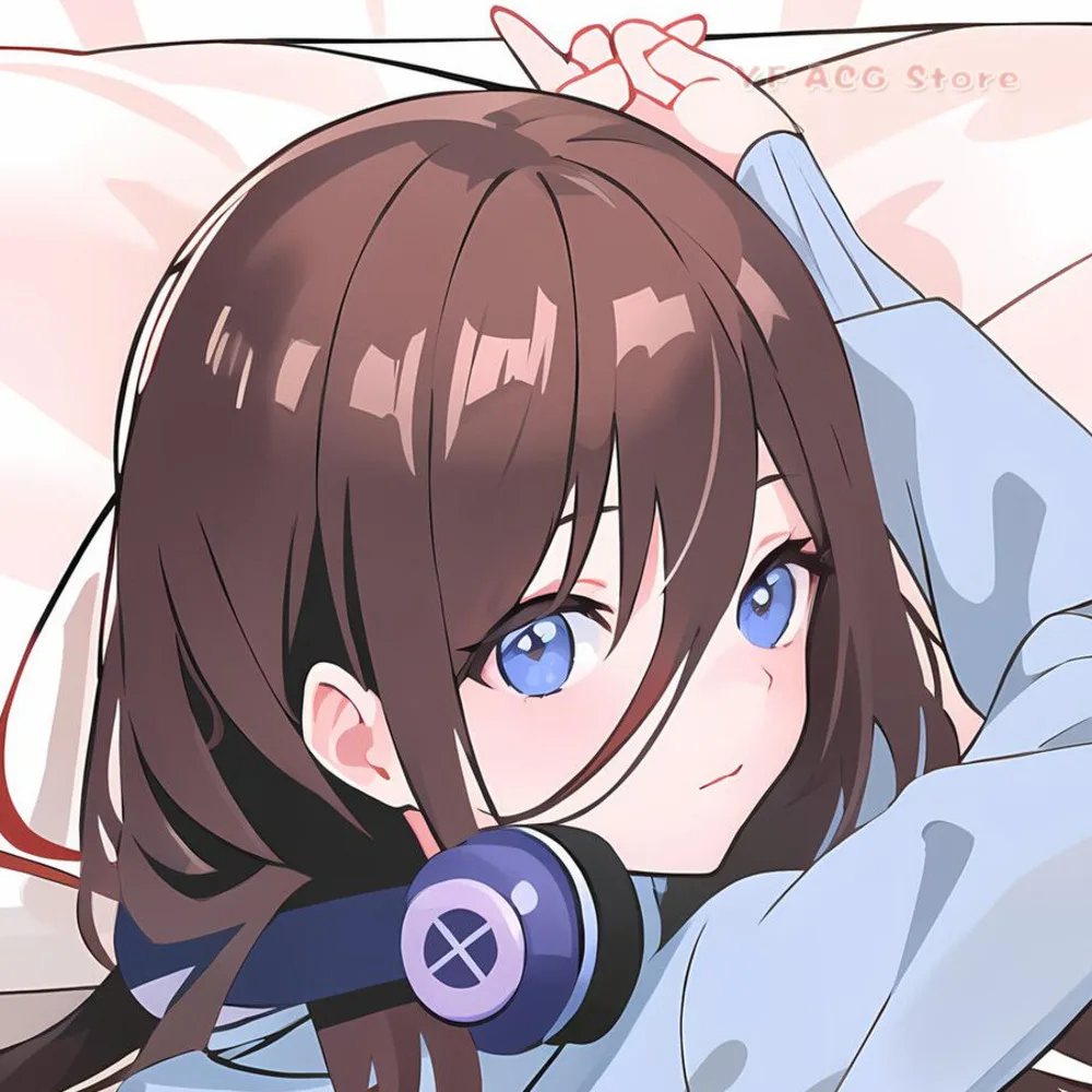Чехол для подушки-дакимакуры The Quintessential Quintuplets с Мико Накано, двусторонний принт, декоративный подарок (art.: 3920db2a1c8bd) - 3920db2a1c8bd