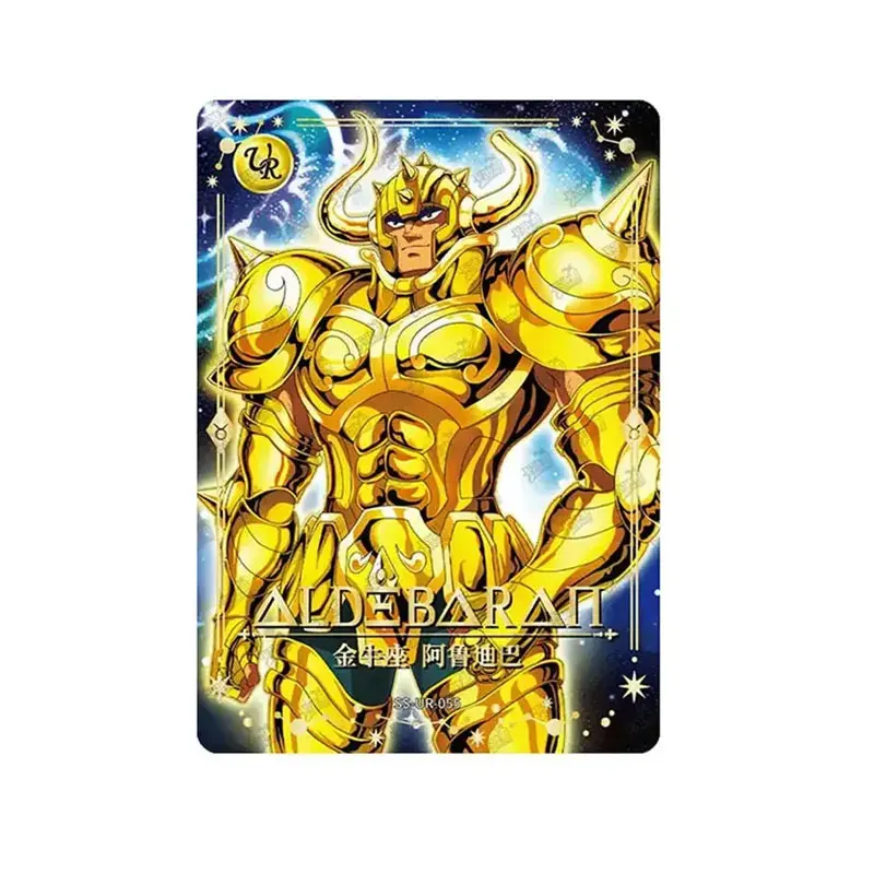 Фото Коллекционная карта KAYOU Saint Seiya, серия 3, UR(054-070)/SSR(040-057), оригинальный полный набор, карта из серии «Пробуждение Священного Плаща» №1