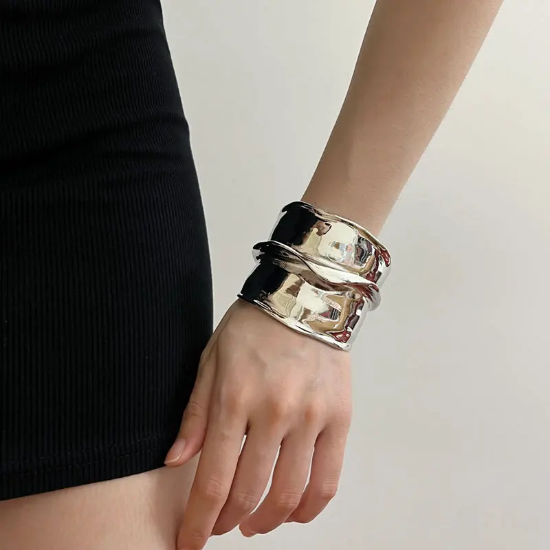 Браслеты Draweye женские неправильной формы модные ювелирные украшения в стиле панк