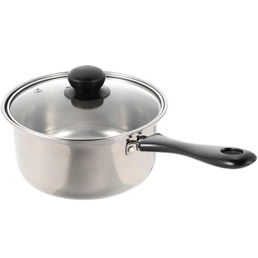 

Gift Daily Use Soup Pot Household Milk Lid Cooking Pan Baby Food Assisted Sauce