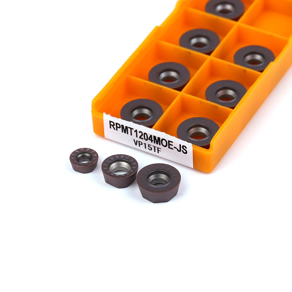 

RPMW1003 RPMT10T3 RPMT1204MO E JS VP15TF high quality inner round carbide insert RPMT08T2 RPMT1606MOECNC metal lathe tool RPMW