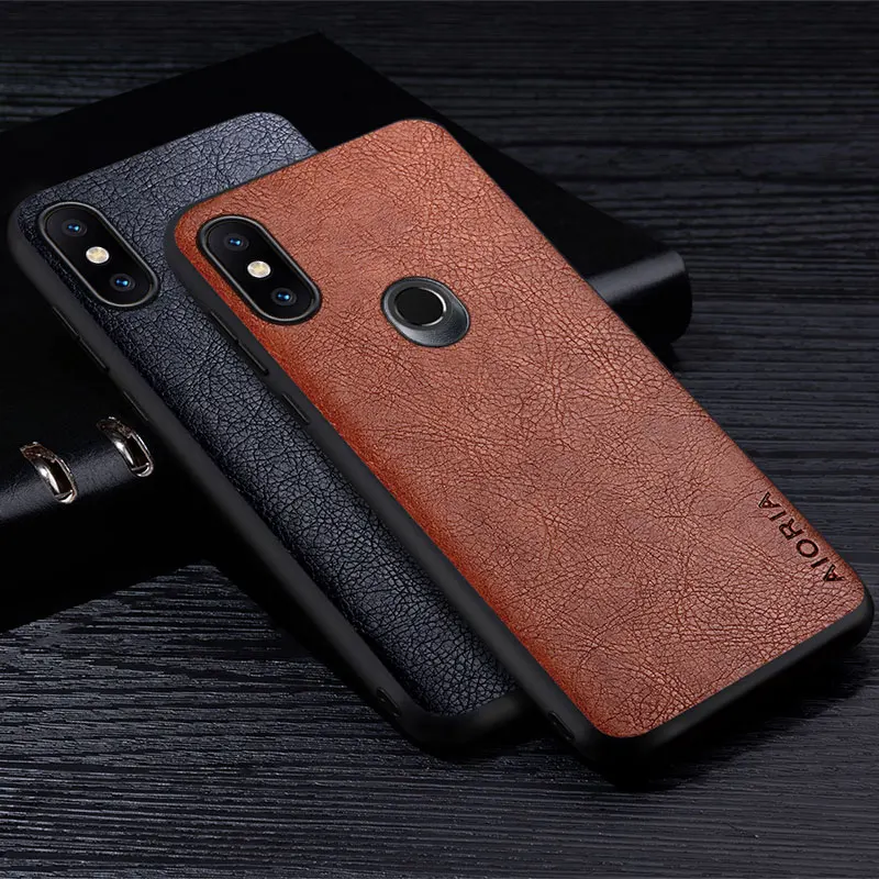 

Leather Case For Xiaomi Mi Mix 2S Luxury Style High Grade Retro Litchi PU Material Soft TPU Protection Shockproof Cover coque