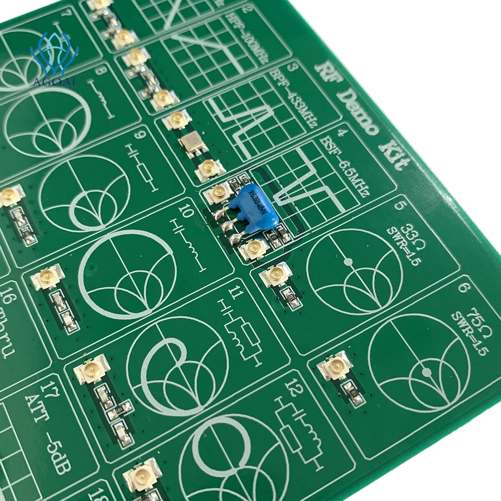 Комплект для демонстрации радиочастотных фильтров NanoVNA тестер векторной сети