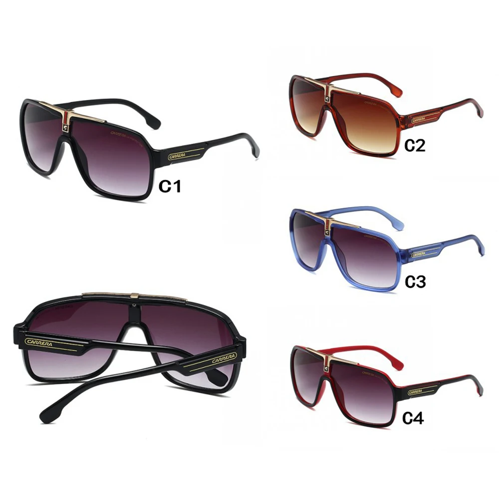

2022 Trends Men Women Vintage Retro Sunglasses For Carrera Italy Brand Design Classic Driving Sun Glasses Oversized Eye Glasses