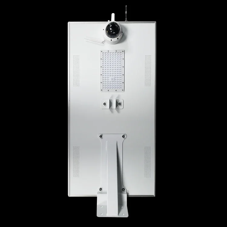 Светодиодный уличный фонарь с наружной камерой видеонаблюдения