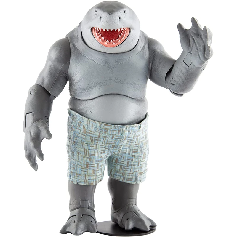 Фото Игрушки Mcfarlane 15088-9 Dc отряд самоубийц фильм-Megafig-King Shark (Золотая этикетка) 7-дюймовая экшн-фигурка подарок для детей №2