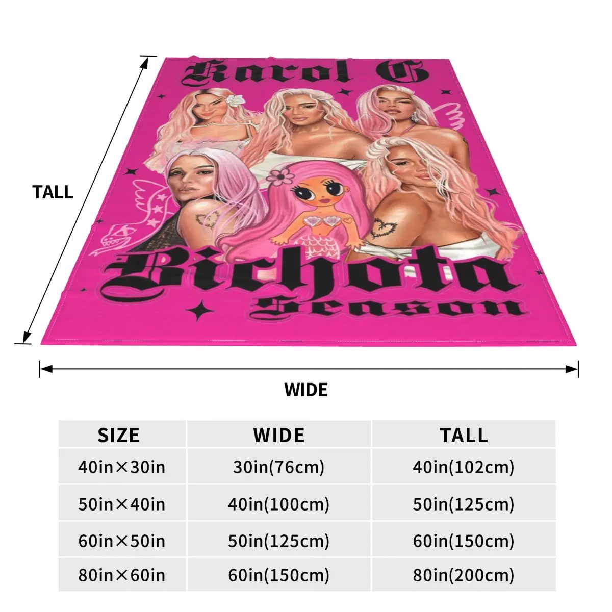 Всесезонное одеяло Karol G Manana Sera Bichota флисовое мягкое покрывало для дома дивана