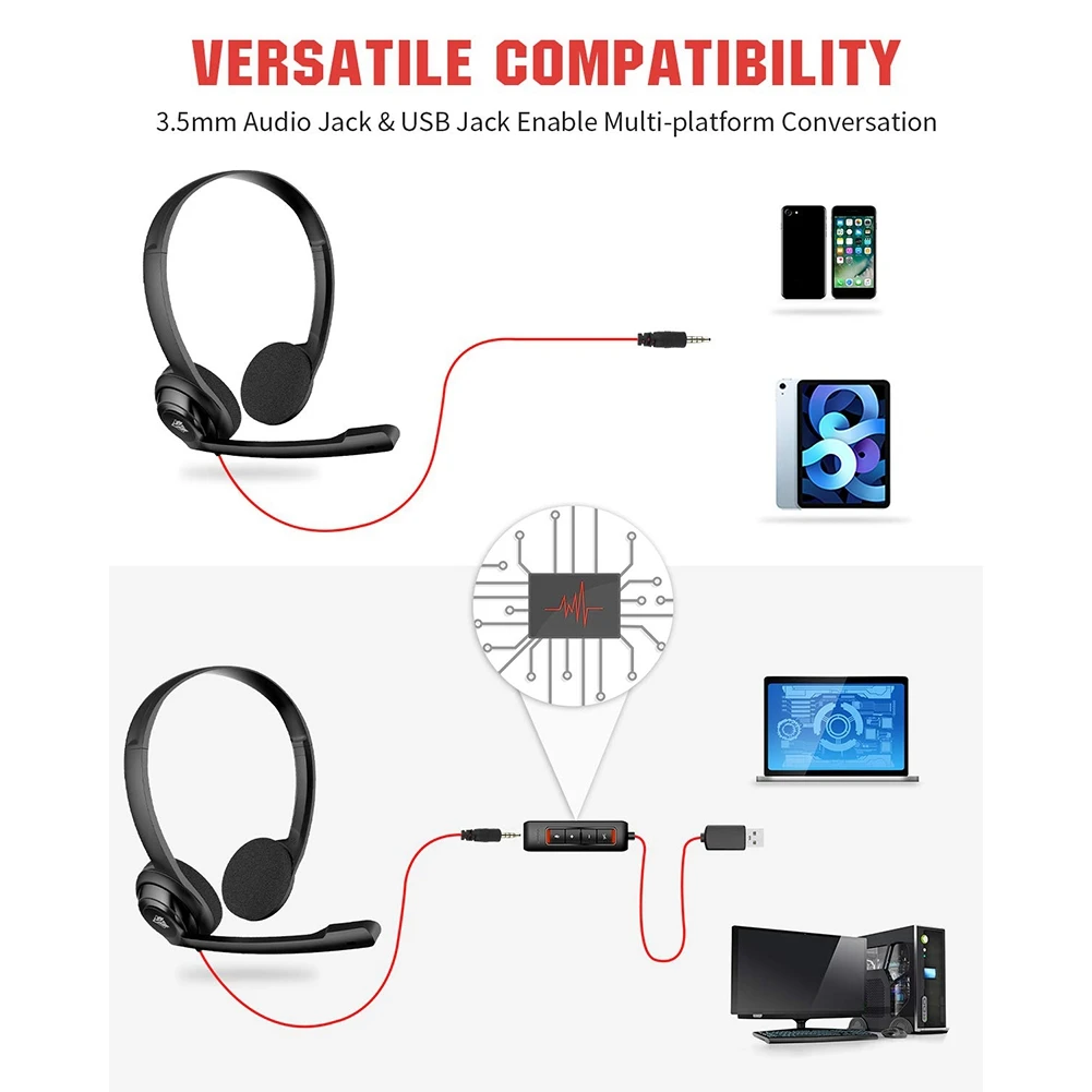 NUBWO USB гарнитура с микрофоном для компьютера PS5 стрелы